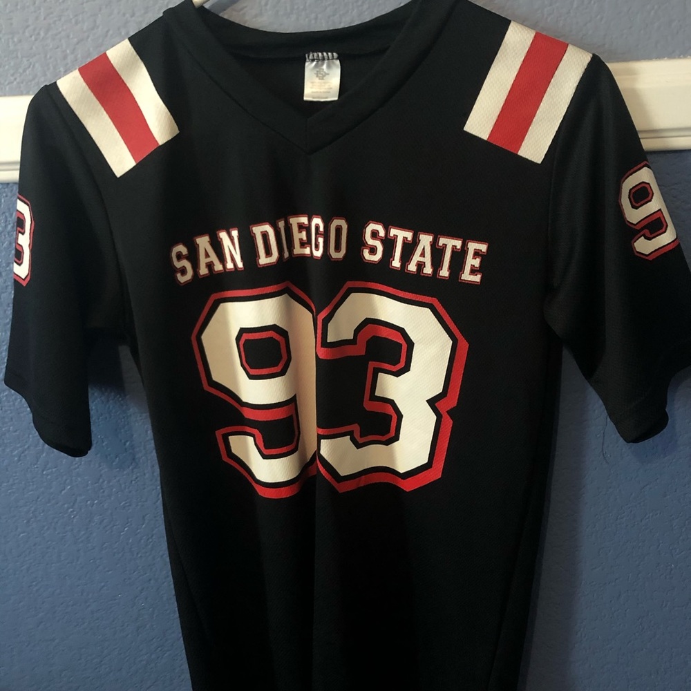 San Diego state retro football jersey